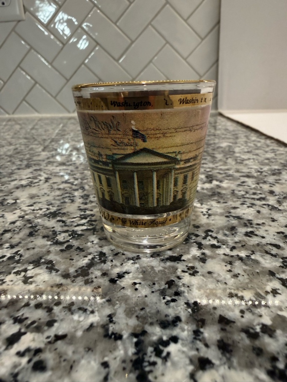 Washington DC Souvenir Shot Glass